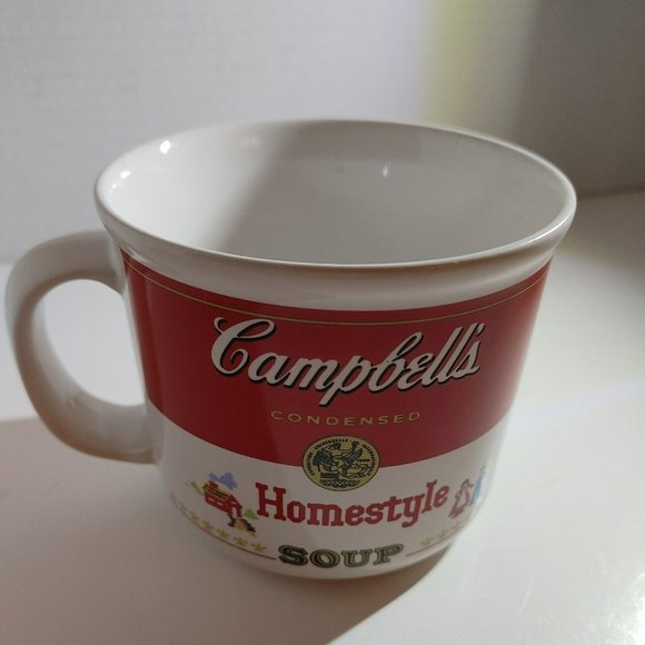 Other - VTG 1989 Campbell's Soup Coffee Tea Mug Homestyle Soup Can Label Westwood 16 oz